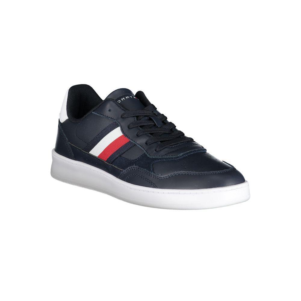Tommy Hilfiger Blue Polyurethane Men Sneaker