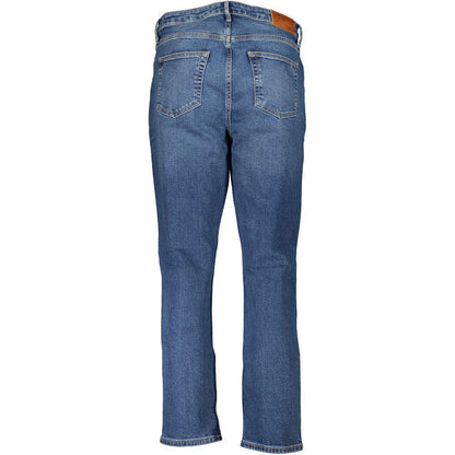 Tommy Hilfiger Blue Cotton Women Jeans