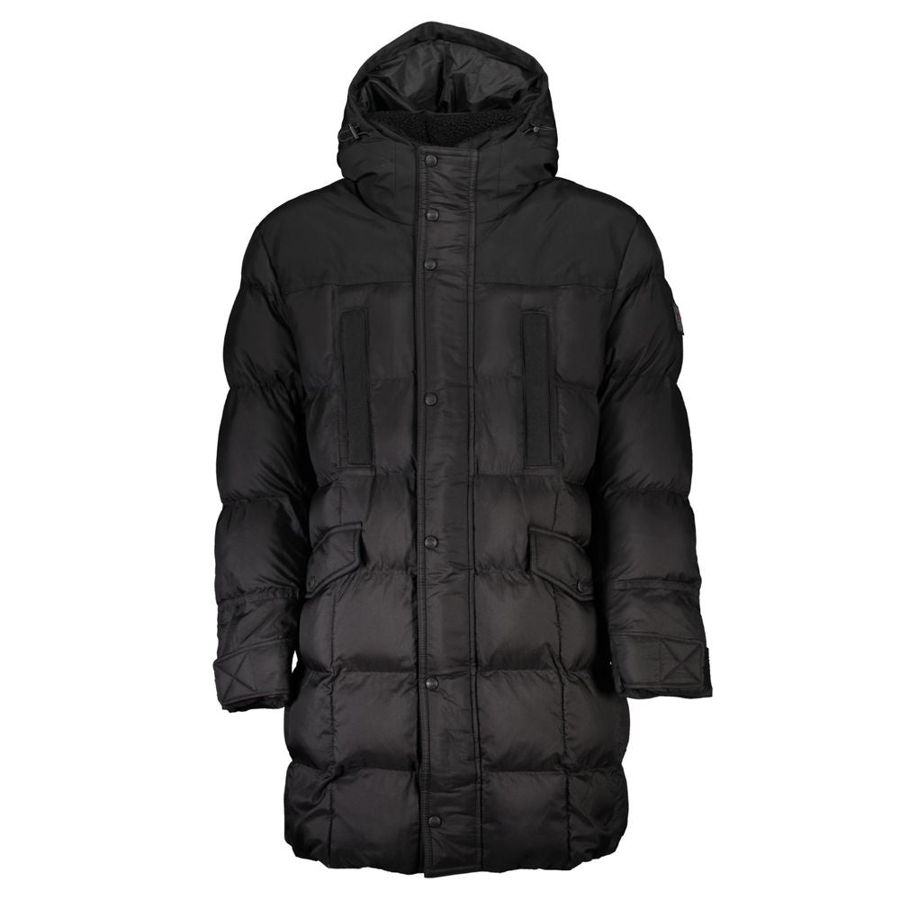 Hugo Boss Black Polyamide Jackets & Coat