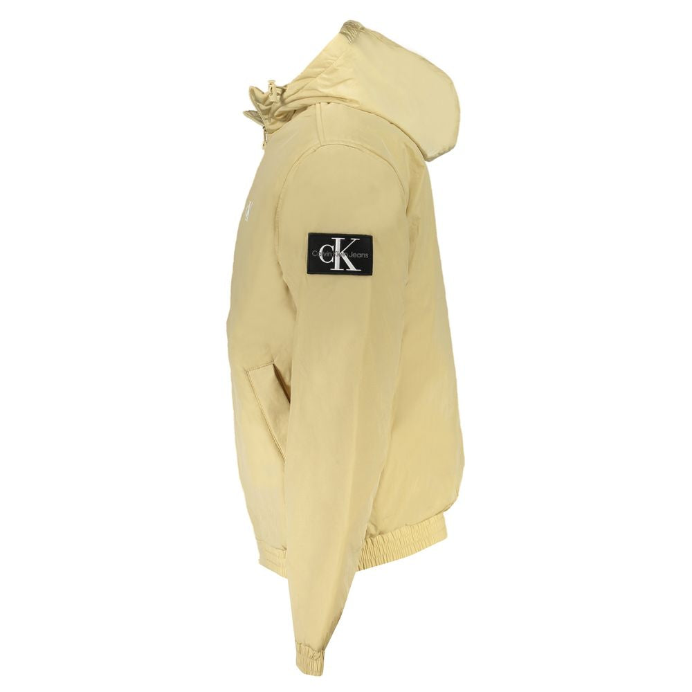 Calvin Klein Beige Polyester Jacket CA-31397-S
