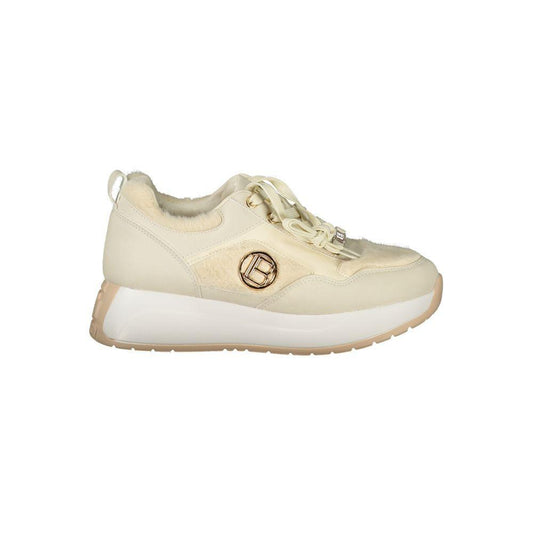 Laura Biagiotti Beige Polyethylene Sneaker LA-32794-EU40/US10