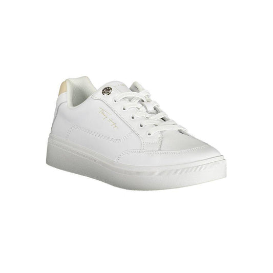 Tommy Hilfiger White Polyester Sneaker TO-17182-EU41/US11
