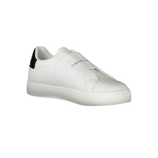 Calvin Klein White Polyester Sneaker CA-17370-EU37/US7