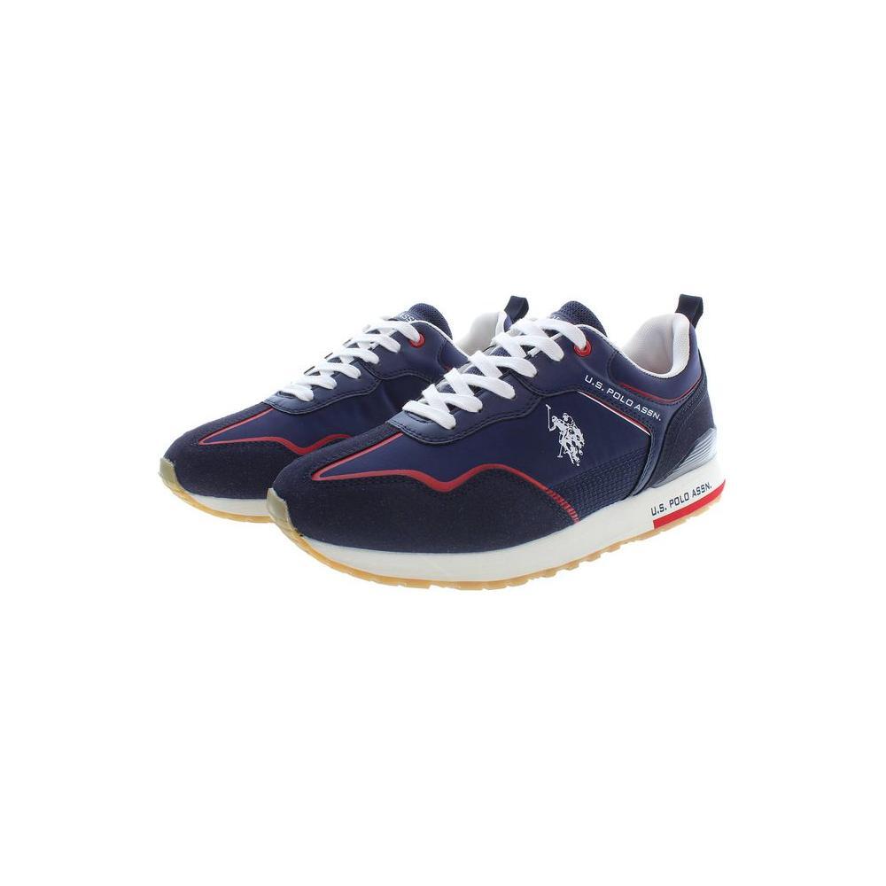 U.S. POLO ASSN. Blue Polyester Sneaker US-19396-EU45/US12