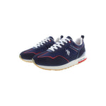U.S. POLO ASSN. Blue Polyester Sneaker US-19396-EU45/US12