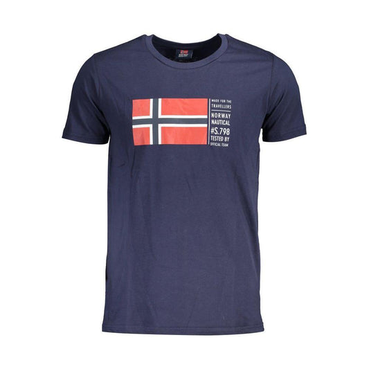 Norway 1963 Blue Cotton T-Shirt