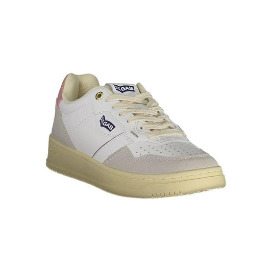 Gas White Artificial Leather Sneaker GA-21830-EU37/US7