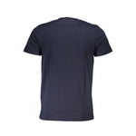 Cavalli Class Blue Cotton T-Shirt CA-22266-M