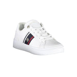 Tommy Hilfiger White Polyester Sneaker TO-22775-EU37/US7