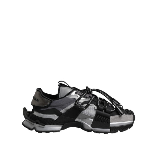 Dolce & Gabbana Multicolor Panelled Space Sneakers Shoes MV7393-43