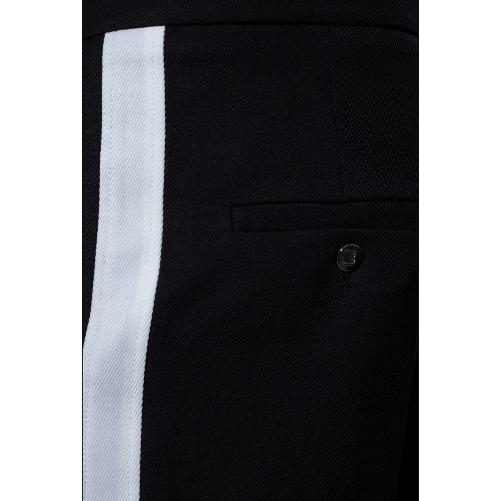 Balmain Black Cotton Pant