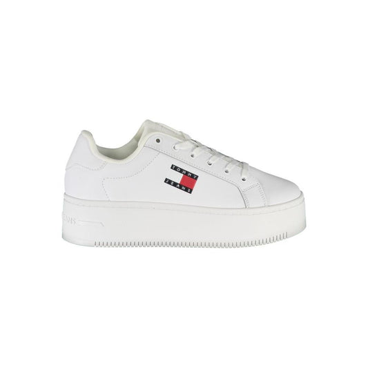 Tommy Hilfiger White Polyester Sneaker TO-29013-EU39/US9