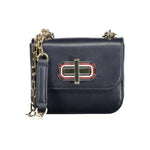 Tommy Hilfiger Blue Leather Handbag TO-2609