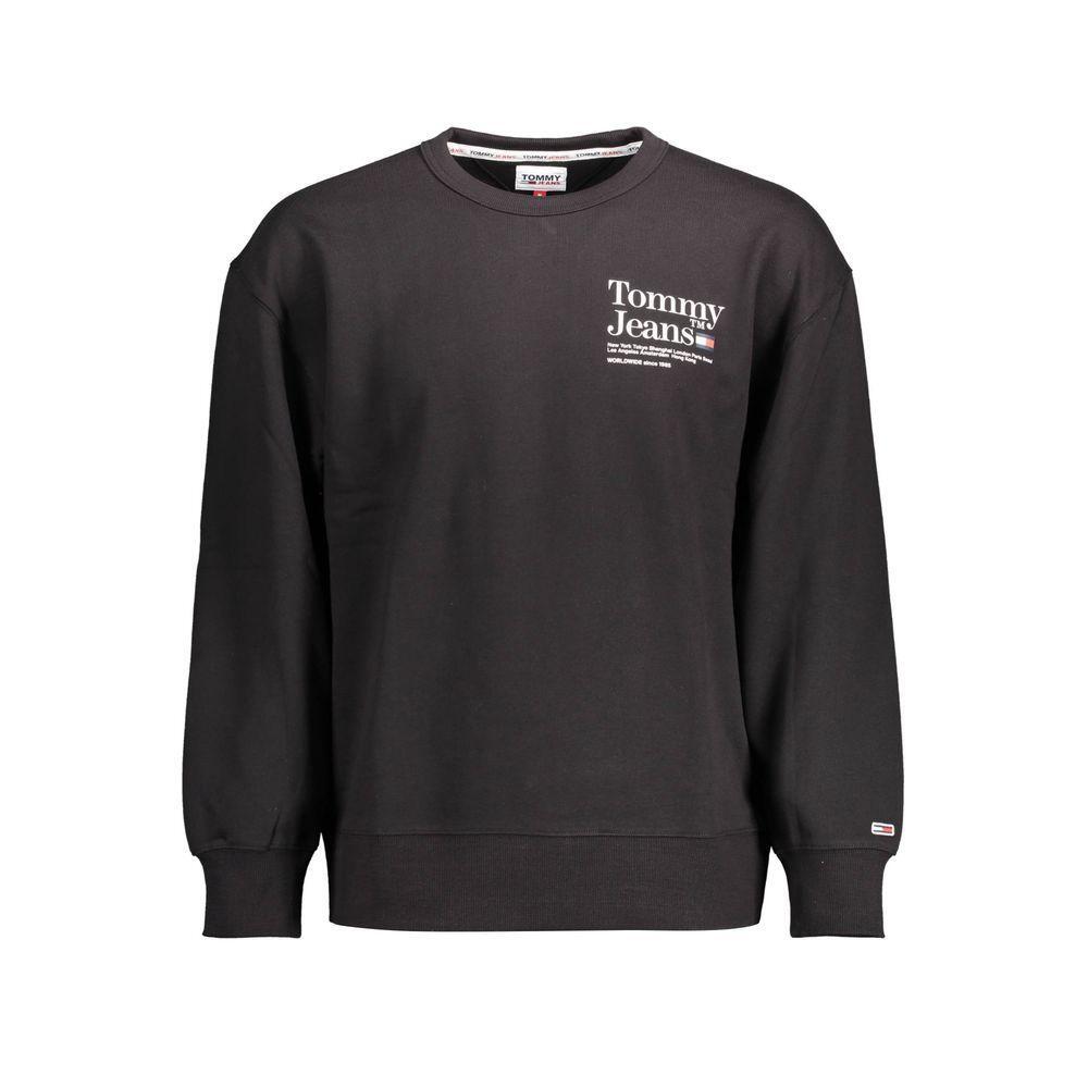 Tommy Hilfiger Black Cotton Sweatshirt