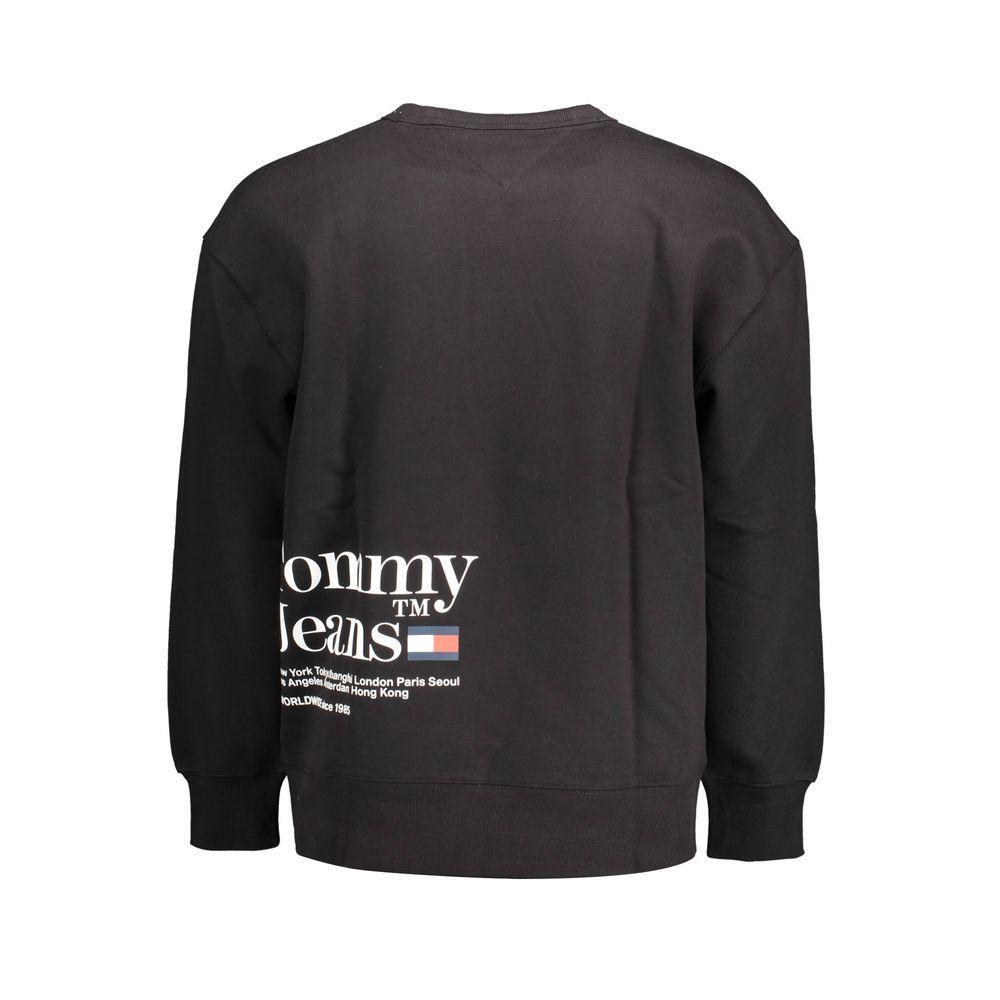 Tommy Hilfiger Black Cotton Sweatshirt