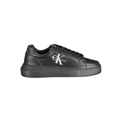 Calvin Klein Black Polyester Sneaker