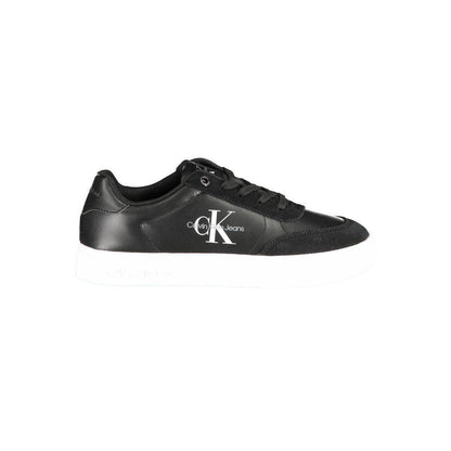 Calvin Klein Black Polyester Sneaker