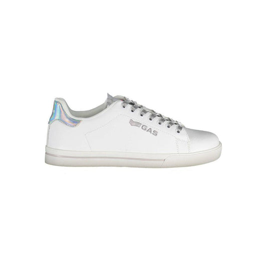 Gas White Artificial Leather Sneaker GA-21854-EU39/US9