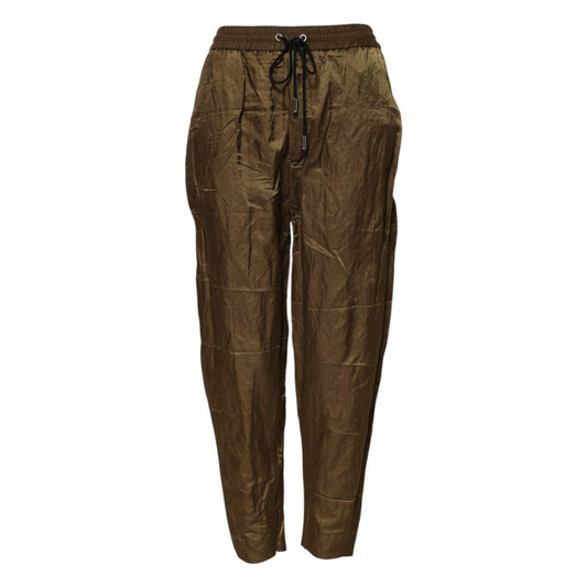 Dsquared² Brown Mid Waisted Women Sweatpants Pants PAN74478-38