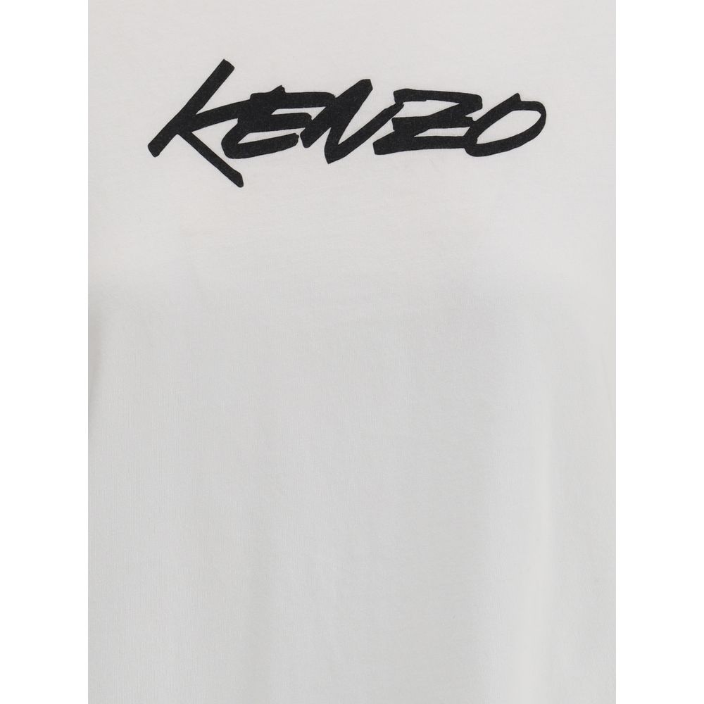 Kenzo White Cotton T-Shirt