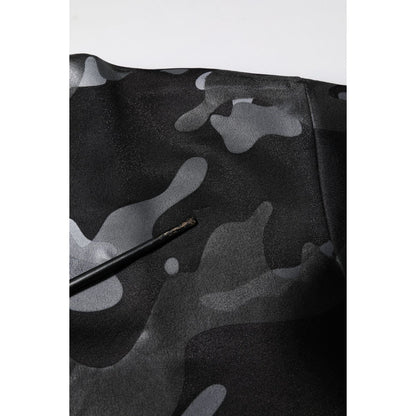 Dolce & Gabbana Black Camouflage Pullover Sweatshirt Sweater Dolce & Gabbana