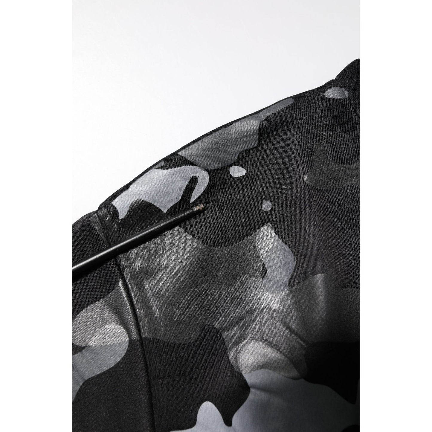 Dolce & Gabbana Black Camouflage Pullover Sweatshirt Sweater Dolce & Gabbana