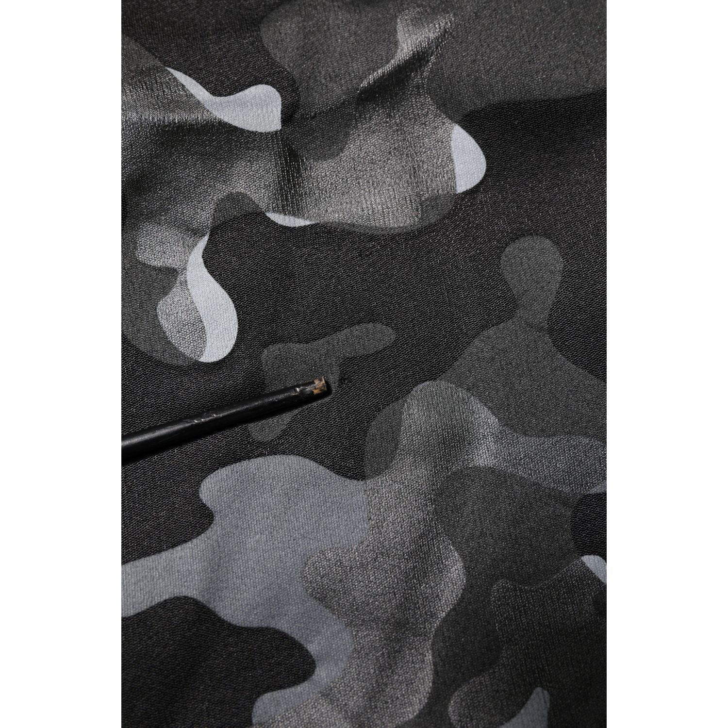 Dolce & Gabbana Black Camouflage Pullover Sweatshirt Sweater