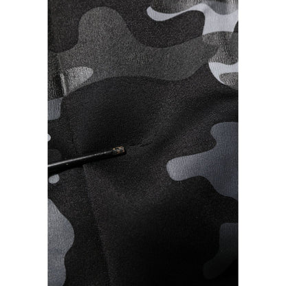 Dolce & Gabbana Black Camouflage Pullover Sweatshirt Sweater Dolce & Gabbana