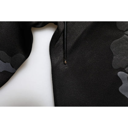Dolce & Gabbana Black Camouflage Pullover Sweatshirt Sweater Dolce & Gabbana
