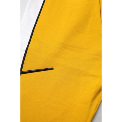 Dolce & Gabbana Yellow Cotton Sweatpant Jogger Trouser Pants Dolce & Gabbana