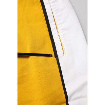 Dolce & Gabbana Yellow Cotton Sweatpant Jogger Trouser Pants Dolce & Gabbana