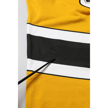 Dolce & Gabbana Yellow Cotton Sweatpants Jogger Trouser Pants Dolce & Gabbana