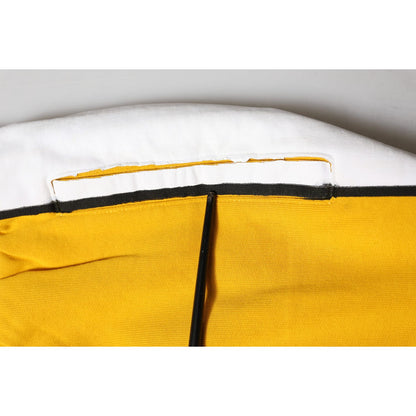 Dolce & Gabbana Yellow Cotton Sweatpants Jogger Trouser Pants Dolce & Gabbana