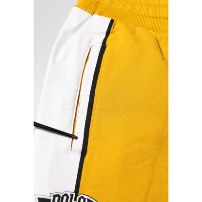 Dolce & Gabbana Yellow Cotton Sweatpants Jogger Trouser Pants Dolce & Gabbana