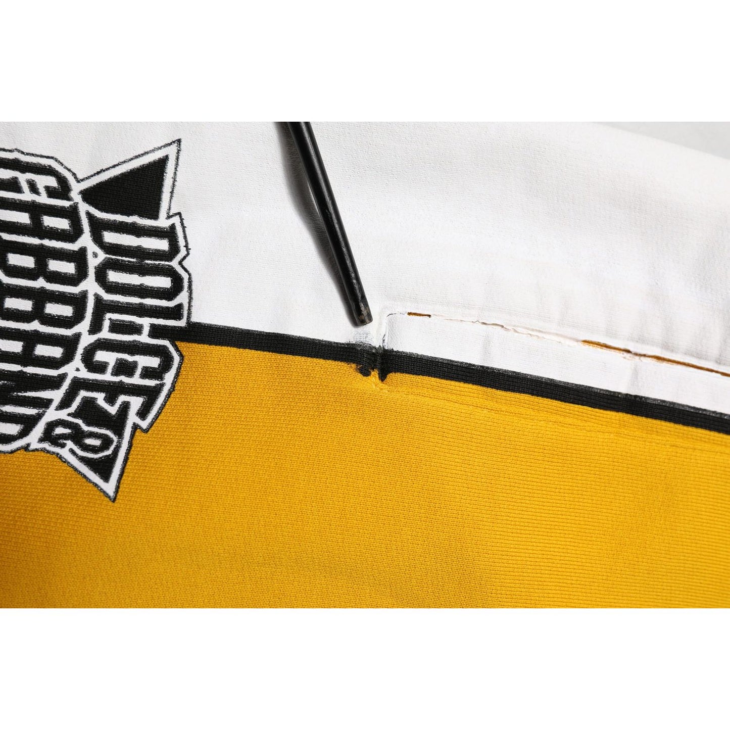 Dolce & Gabbana Yellow Cotton Printed Sweatpants Jogger Pants Dolce & Gabbana