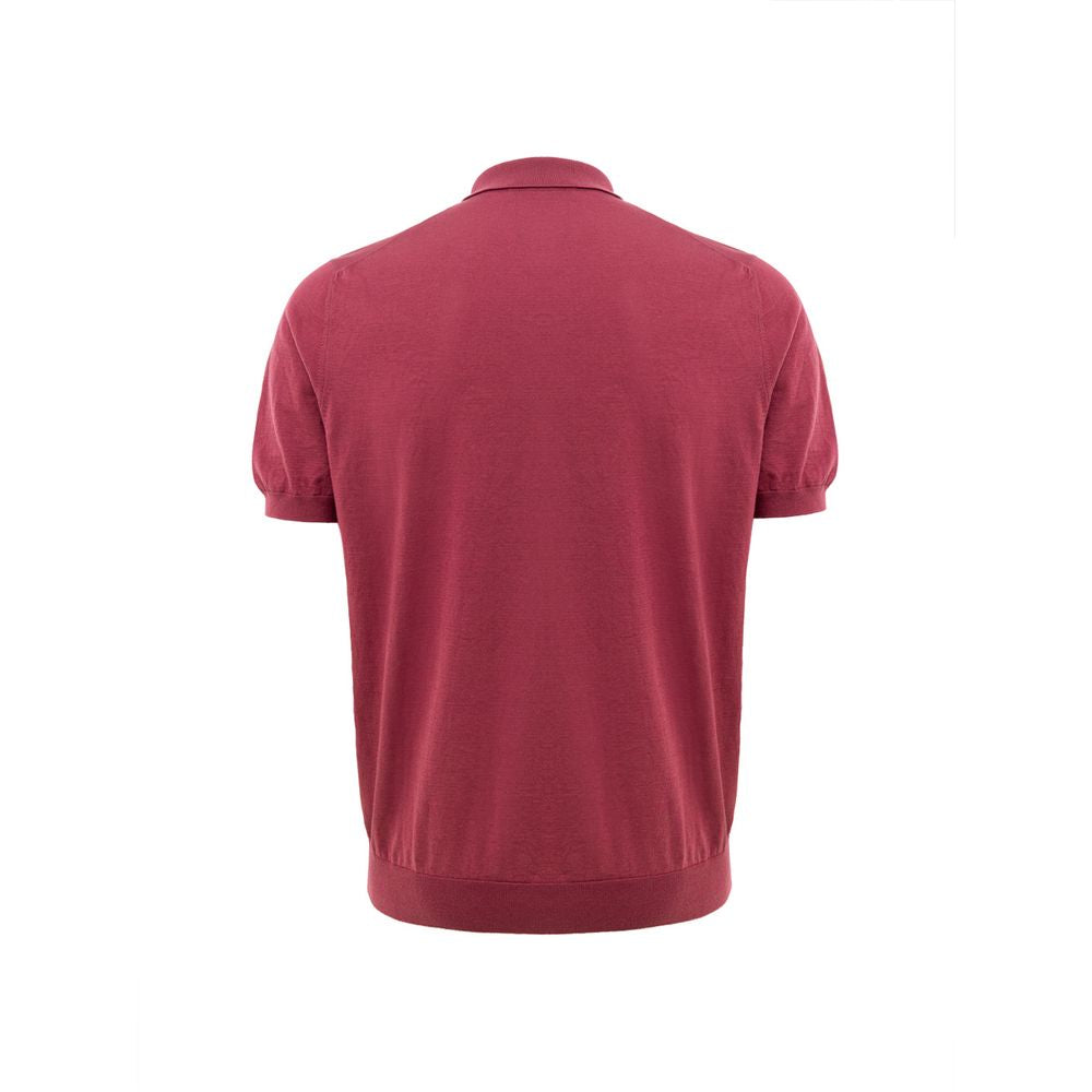 Gran Sasso Red Cotton Polo Shirt GR-9438665-IT50 | L