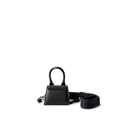 Jacquemus Black Leather Handbag