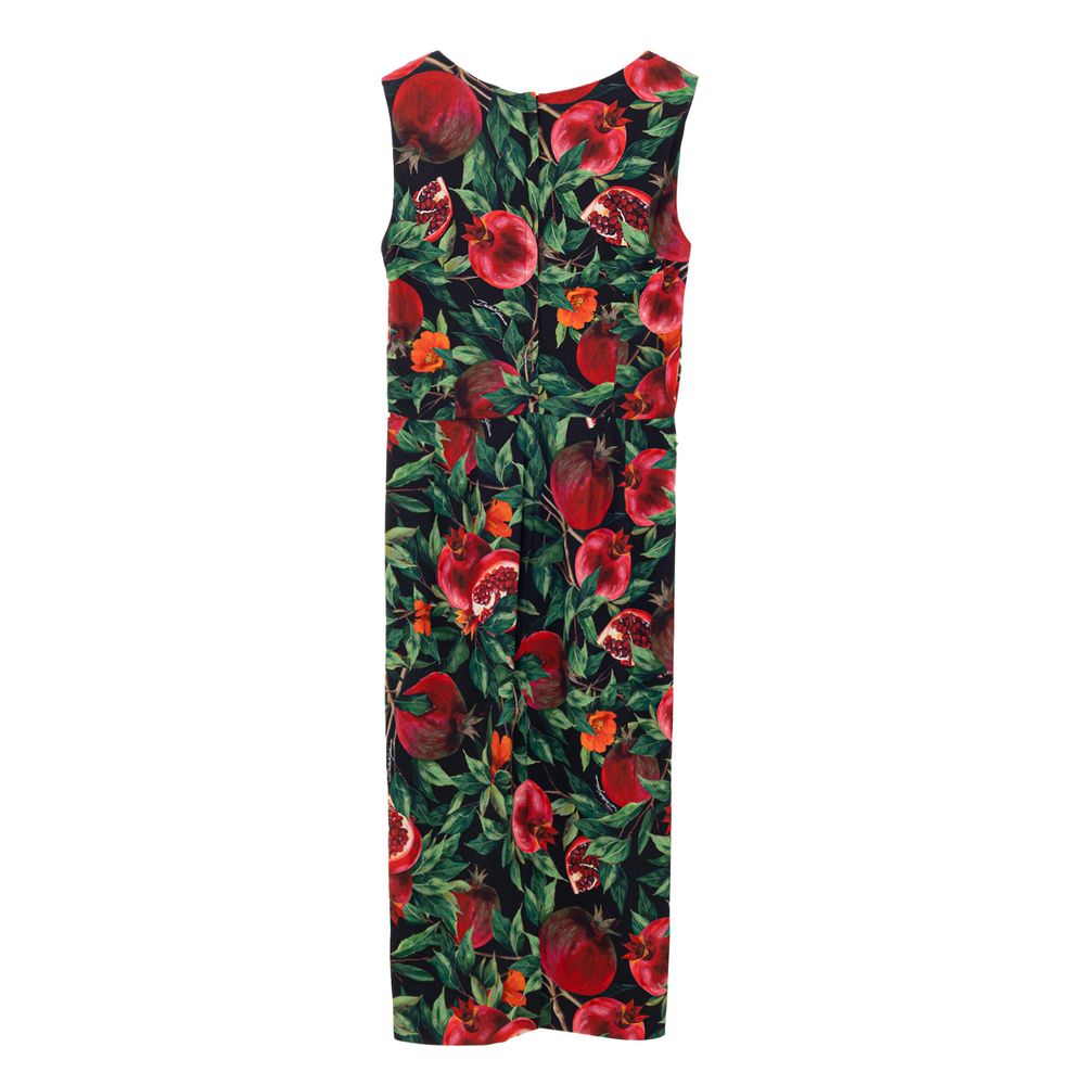 Dolce & Gabbana Bicolor Viscose Long Dress