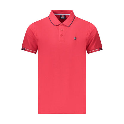 Norway 1963 Red Cotton Polo Shirt