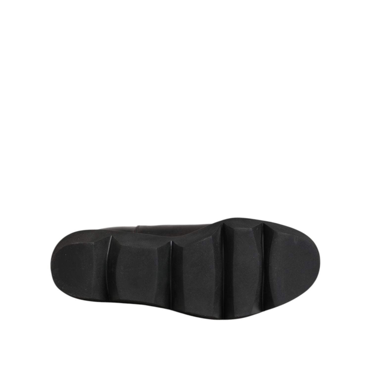 Sacai Black Chelsea Leather Pull On Women Ankle Boots Shoes