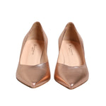 Prosperine Pink Leather Pumps Stiletto Heels Slip On Shoes LA12563-37.5