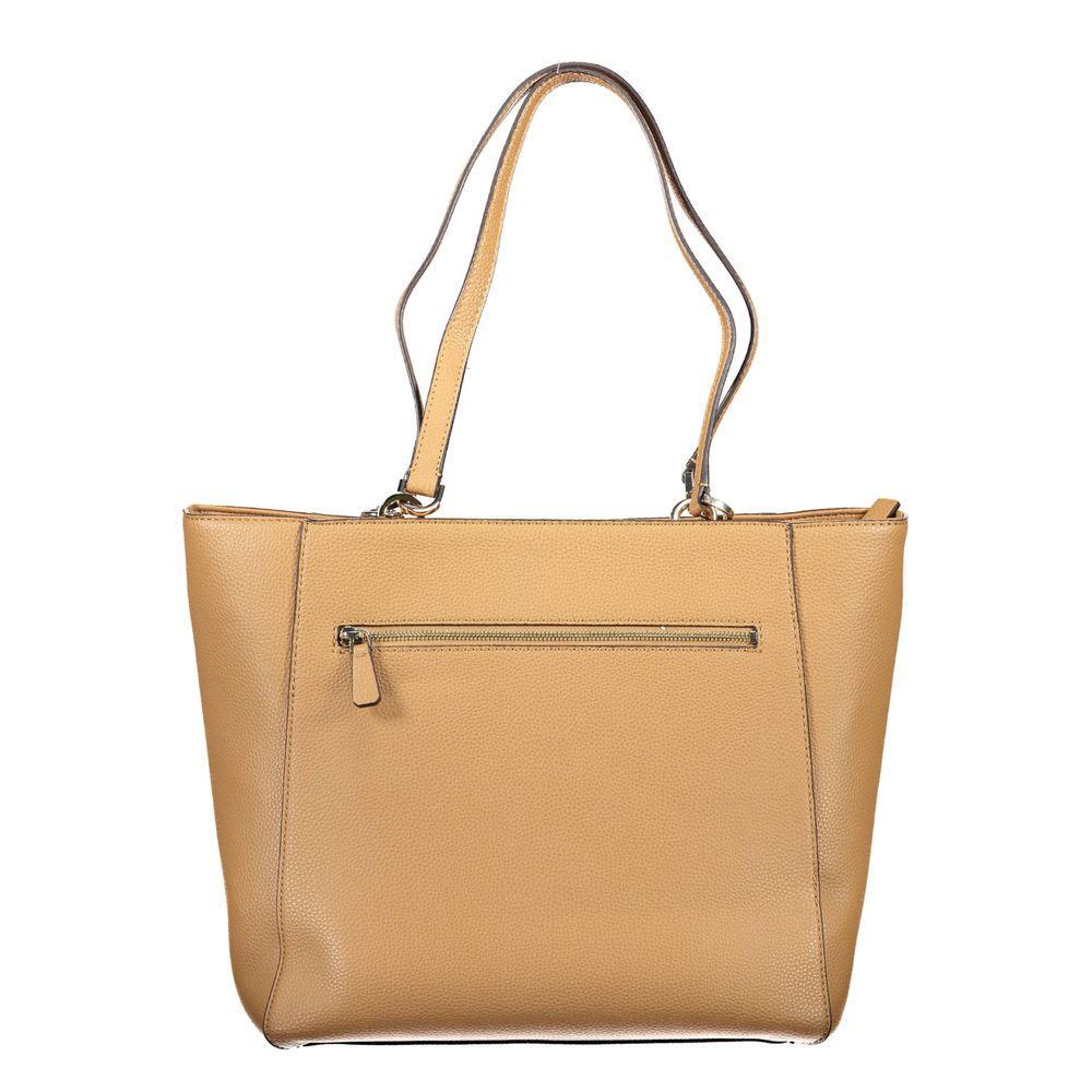 Guess Jeans Brown Polyethylene Handbag GU-6712