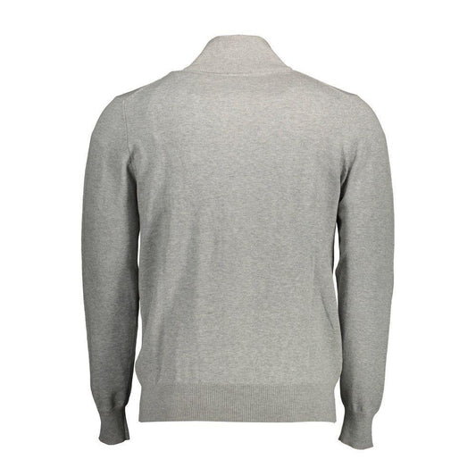 North Sails Gray Cotton Sweater NO-12520-XXL
