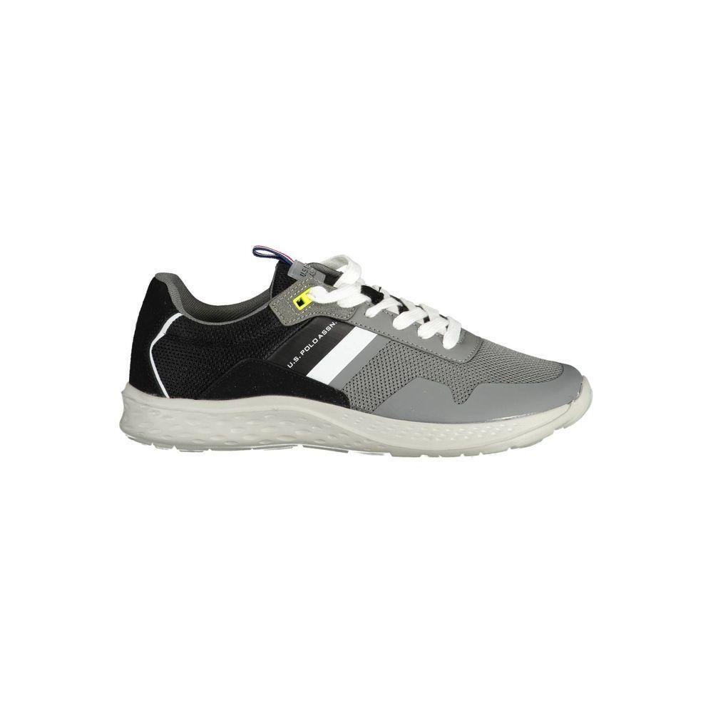 U.S. POLO ASSN. Gray Polyester Sneaker US-13389-EU45/US12