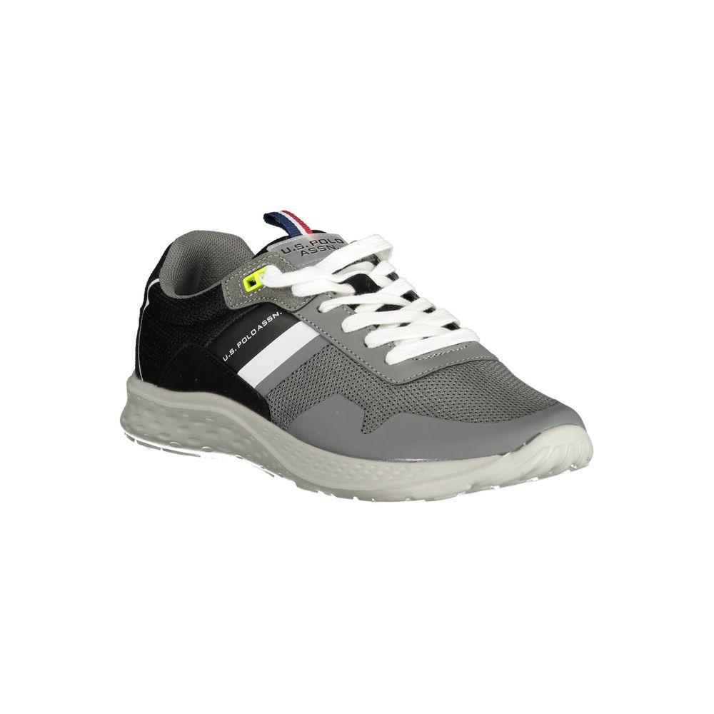U.S. POLO ASSN. Gray Polyester Sneaker US-13389-EU45/US12