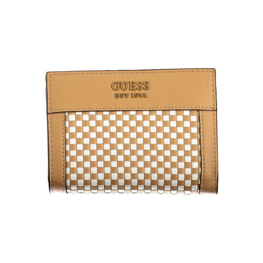 Guess Jeans Brown Polyethylene Wallet GU-14437