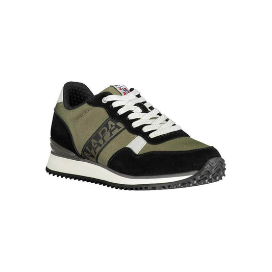 Napapijri Green Polyester Sneaker NA-15034-EU42/US9