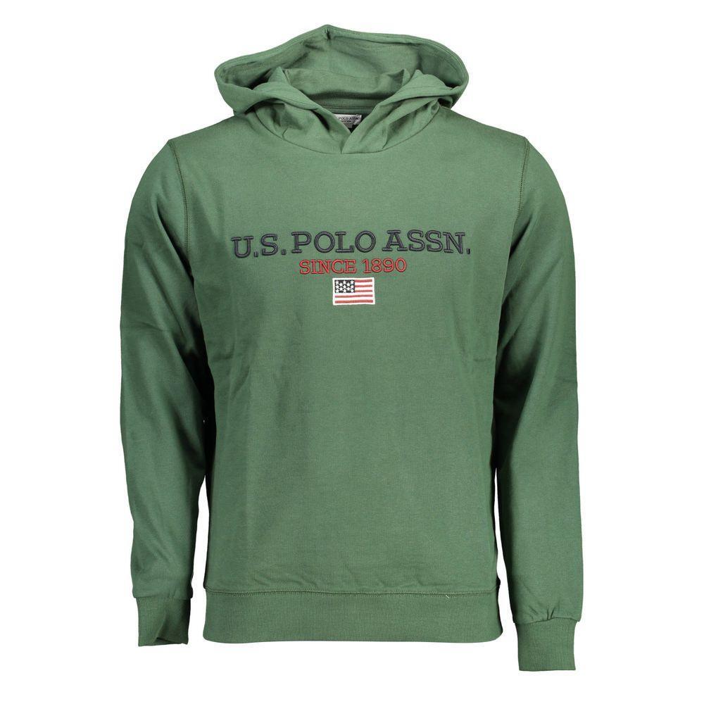 U.S. POLO ASSN. Green Cotton Sweater US-16915-XL