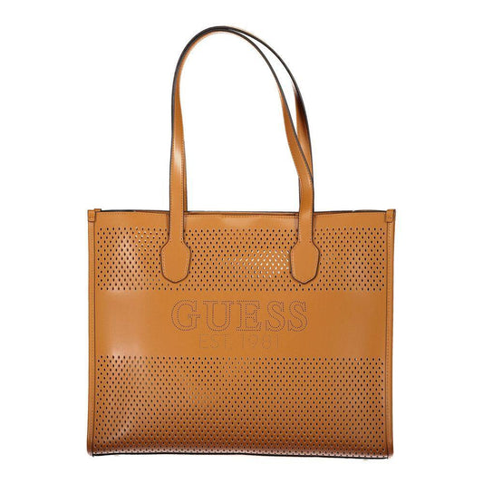 Guess Jeans Brown Polyethylene Handbag GU-21519