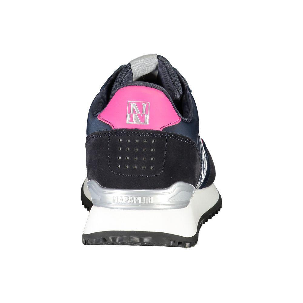 Napapijri Blue Polyester Sneaker NA-23089-EU42/US12